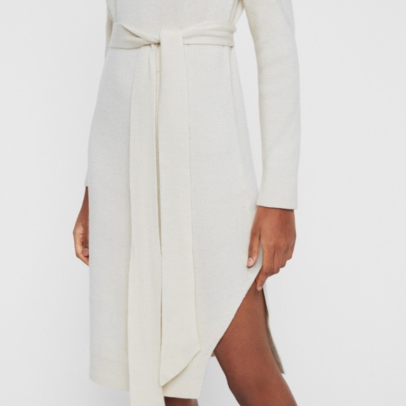 Allsaints Roza Cashmere Blend Dress 